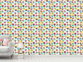 patterned-wallpaper-muffins-for-sweet-m