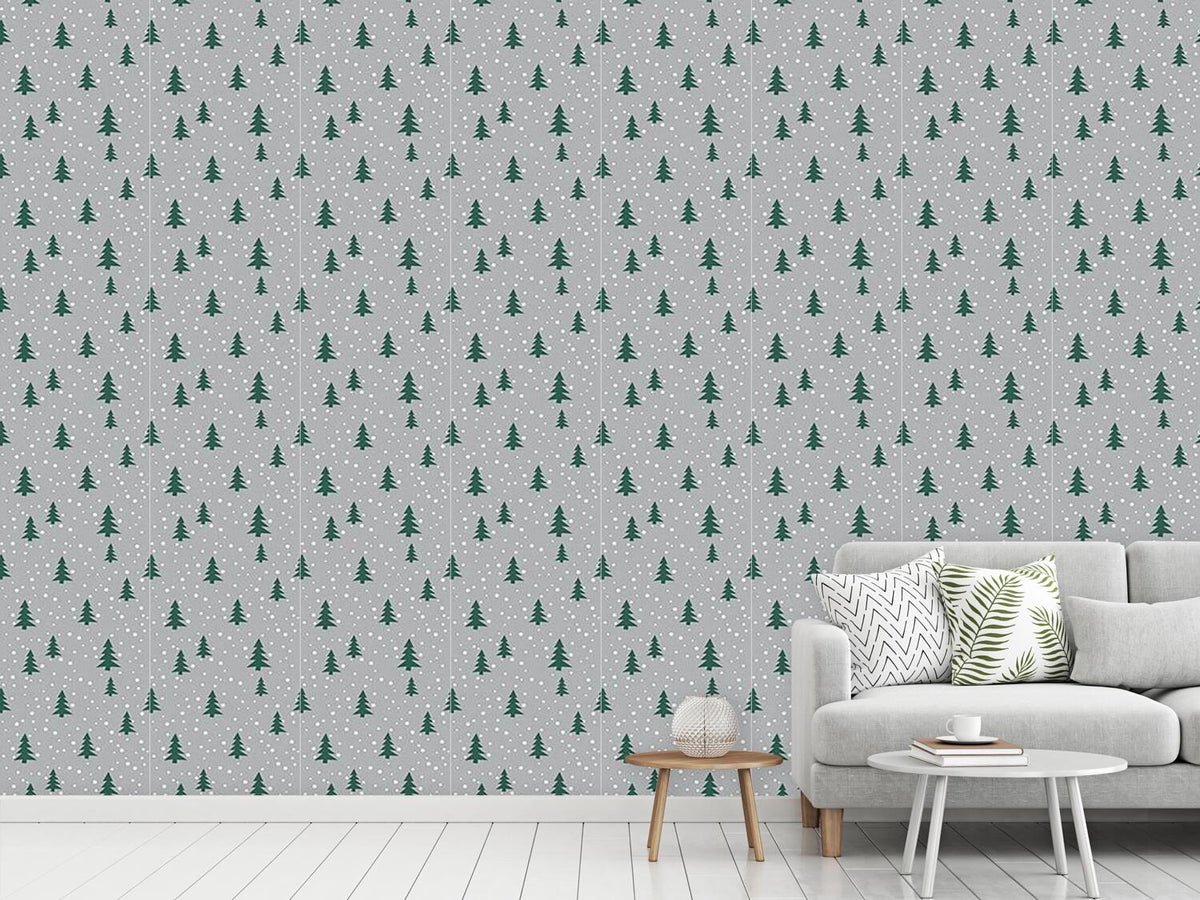 patterned-wallpaper-o-christmas-tree