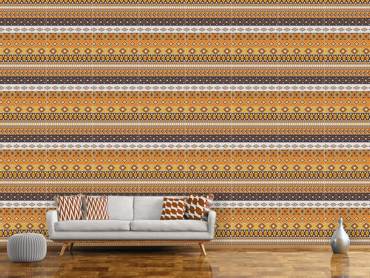 patterned-wallpaper-earthy-ethno-stripes