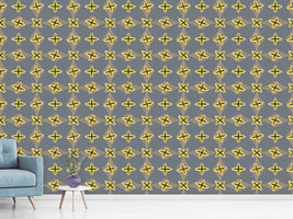 patterned-wallpaper-crossed-ovals