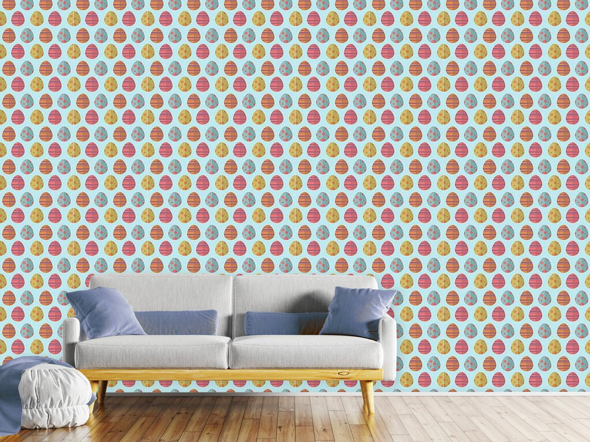 patterned-wallpaper-colorful-easter-eggs