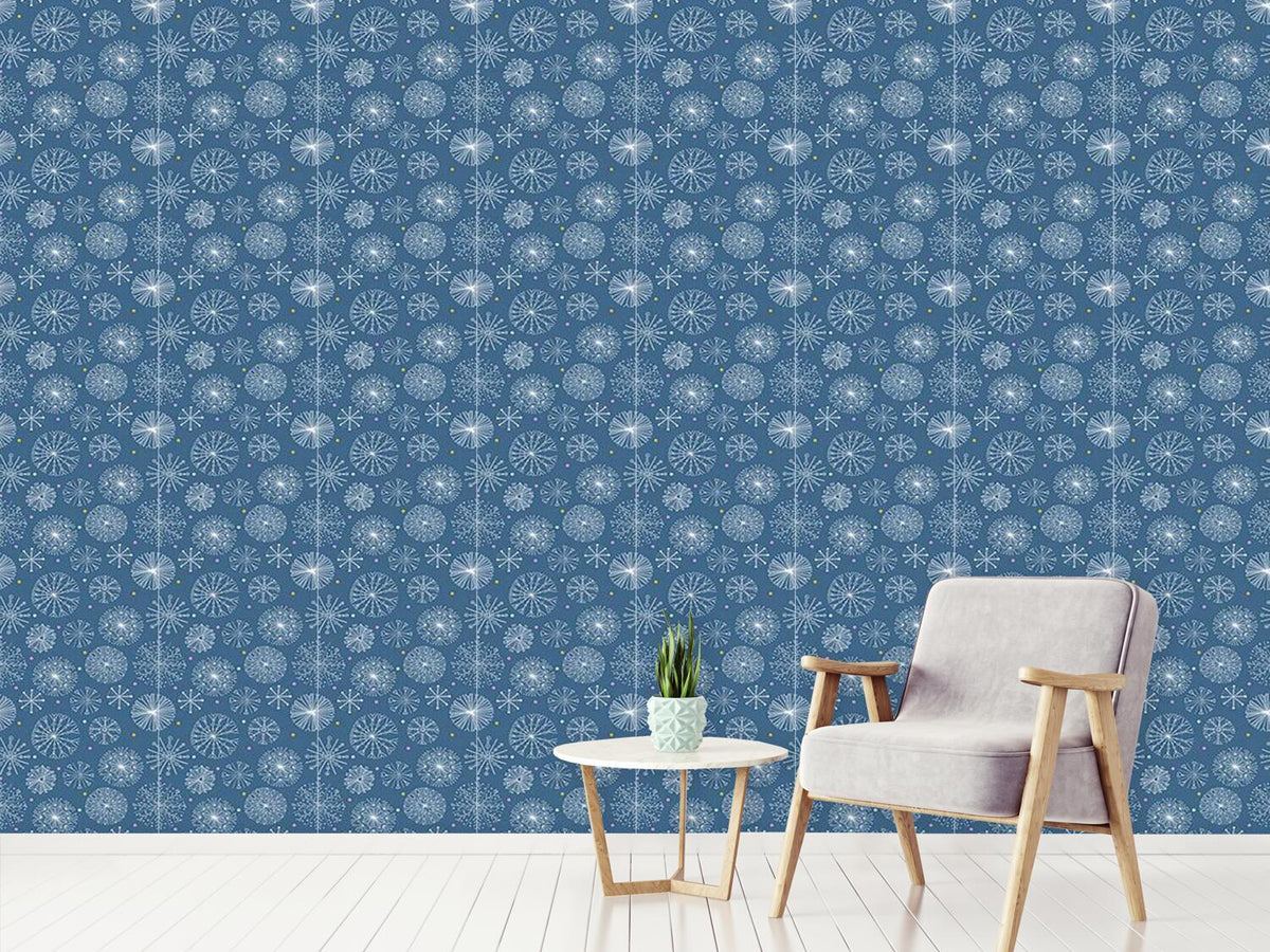 patterned-wallpaper-magic-crystal-circles