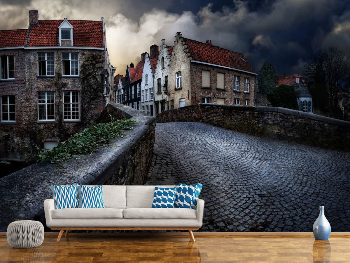 photo-wallpaper-an-evening-in-bruges