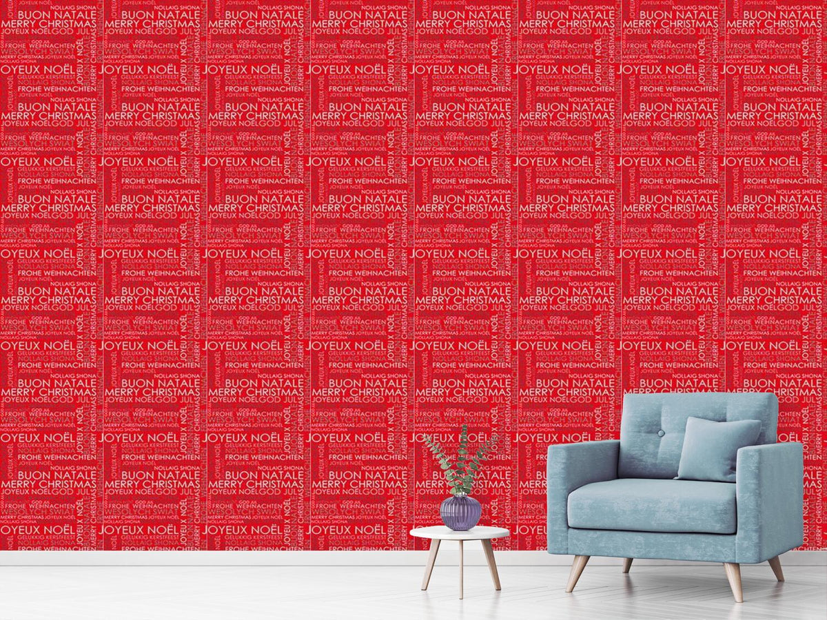 patterned-wallpaper-christmas-greetings-red