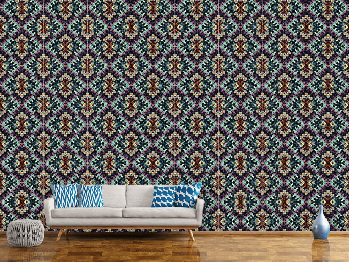 patterned-wallpaper-filigree-meshes