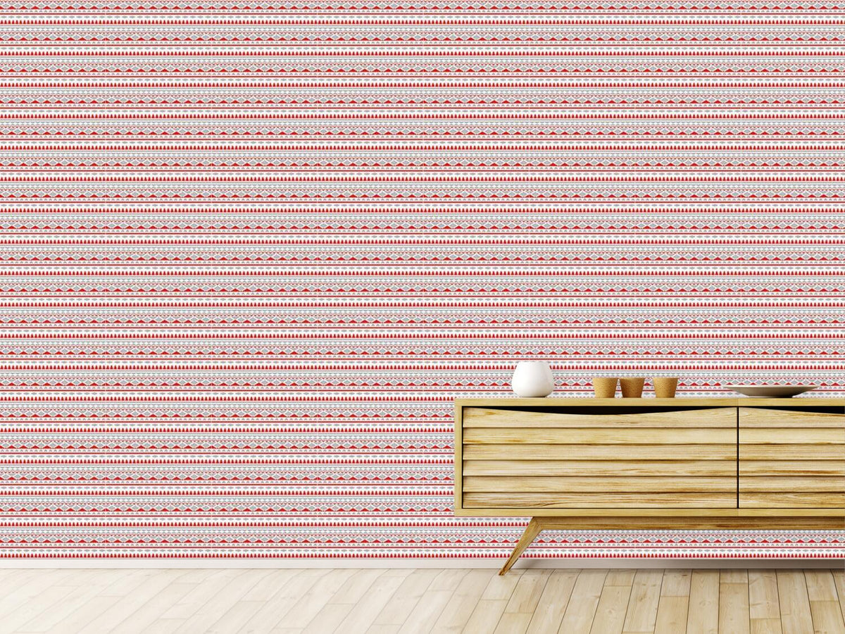 patterned-wallpaper-christmas-geometry