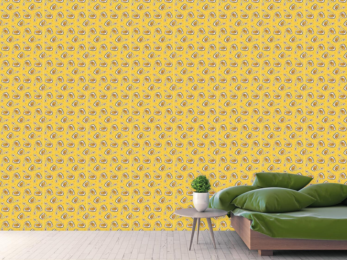 patterned-wallpaper-when-cats-dream