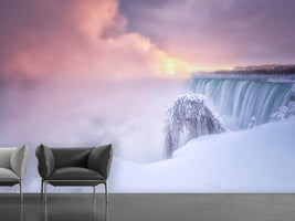 photo-wallpaper-sunrise-at-niagara-falls