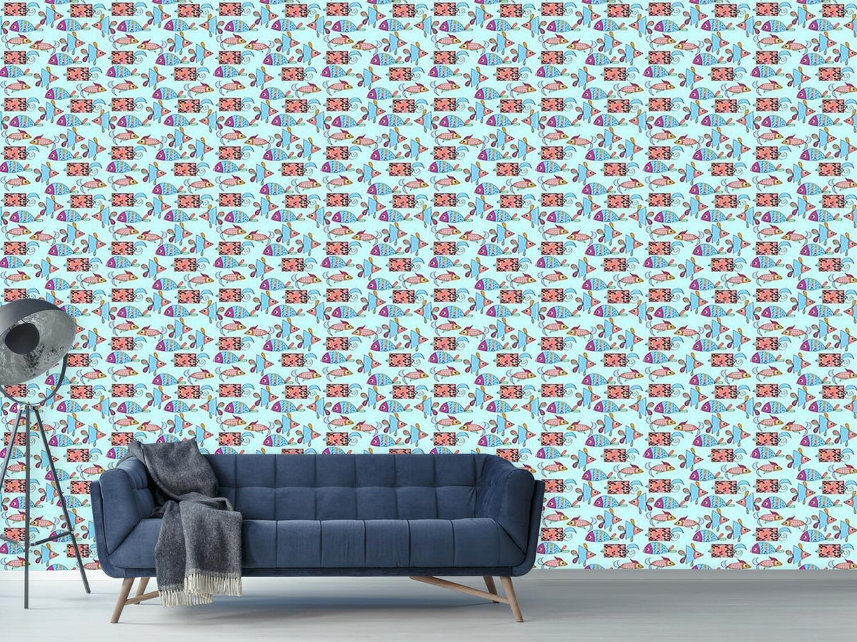 patterned-wallpaper-fantasy-fish