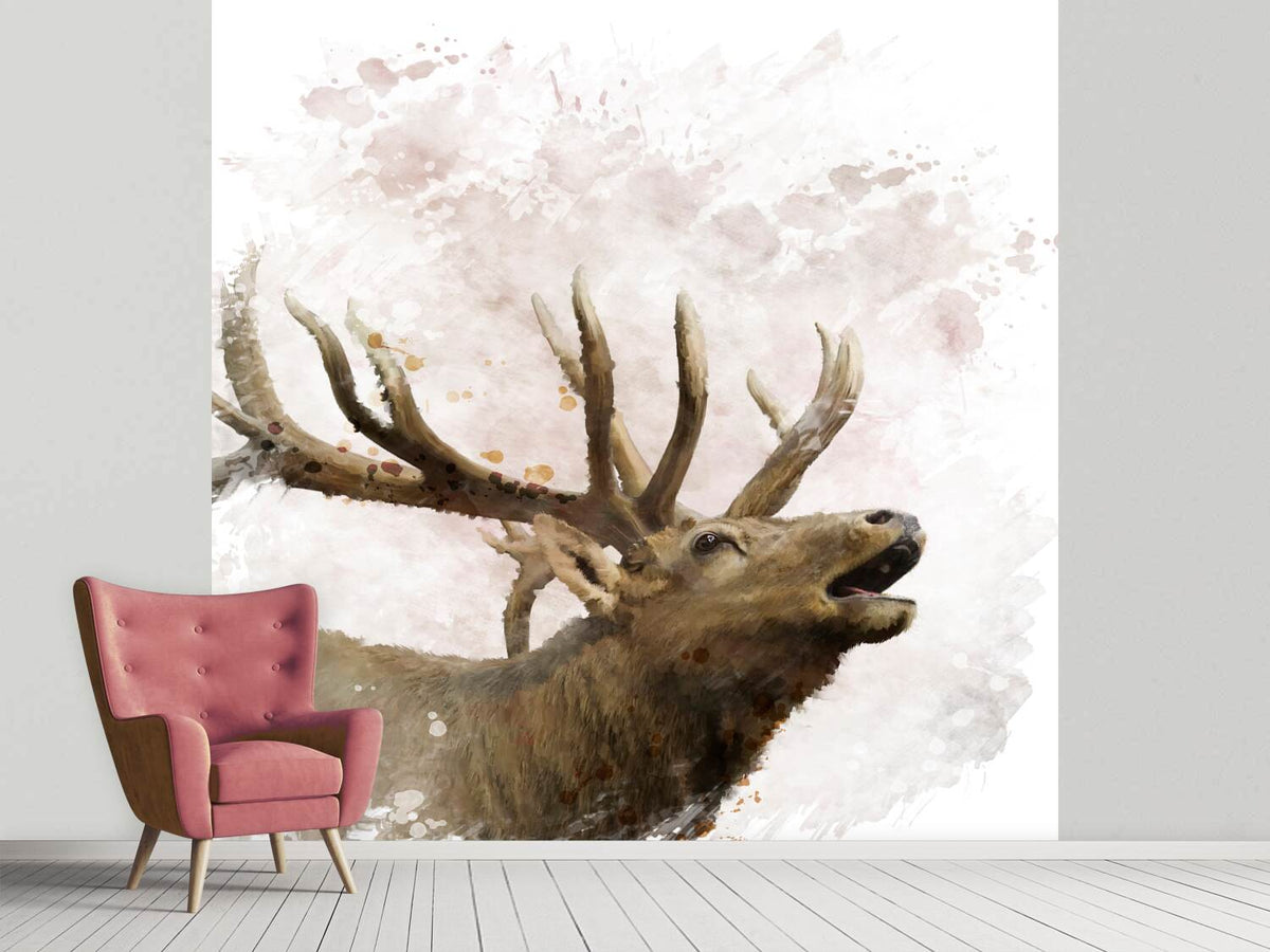 photo-wallpaper-elk-painting