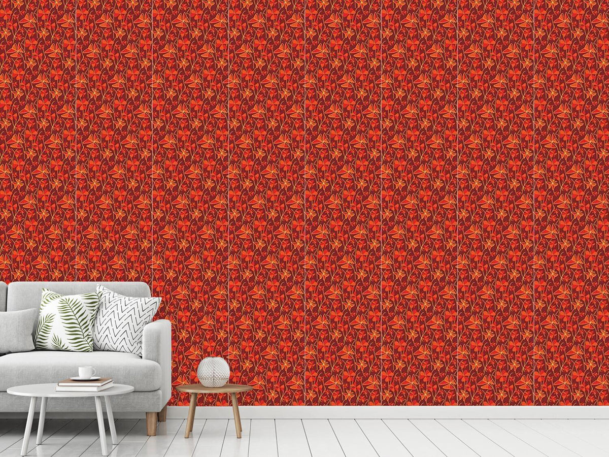 patterned-wallpaper-dekorative-clover