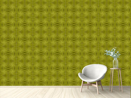 patterned-wallpaper-taking-an-olive-bath