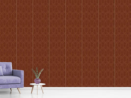 patterned-wallpaper-brown-pearls