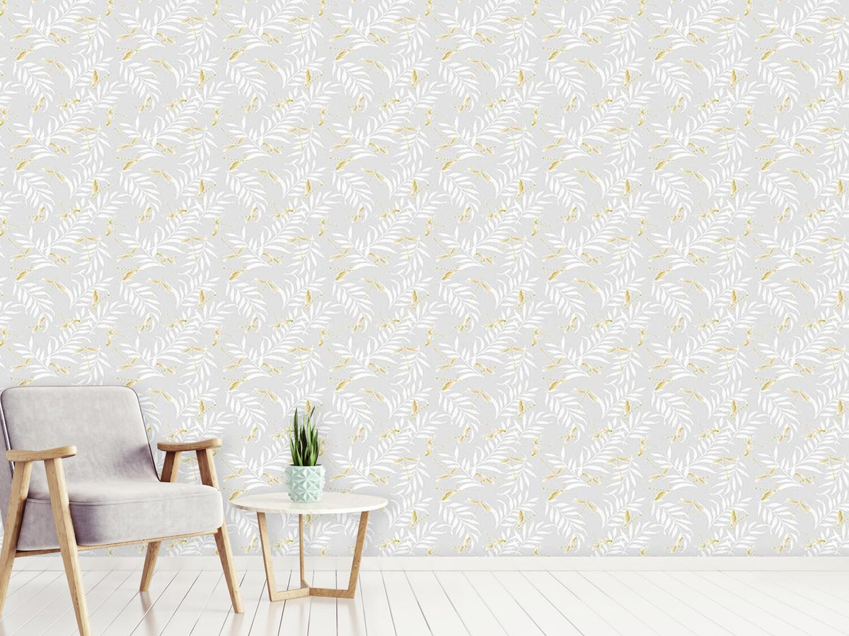 patterned-wallpaper-golden-dragonflies