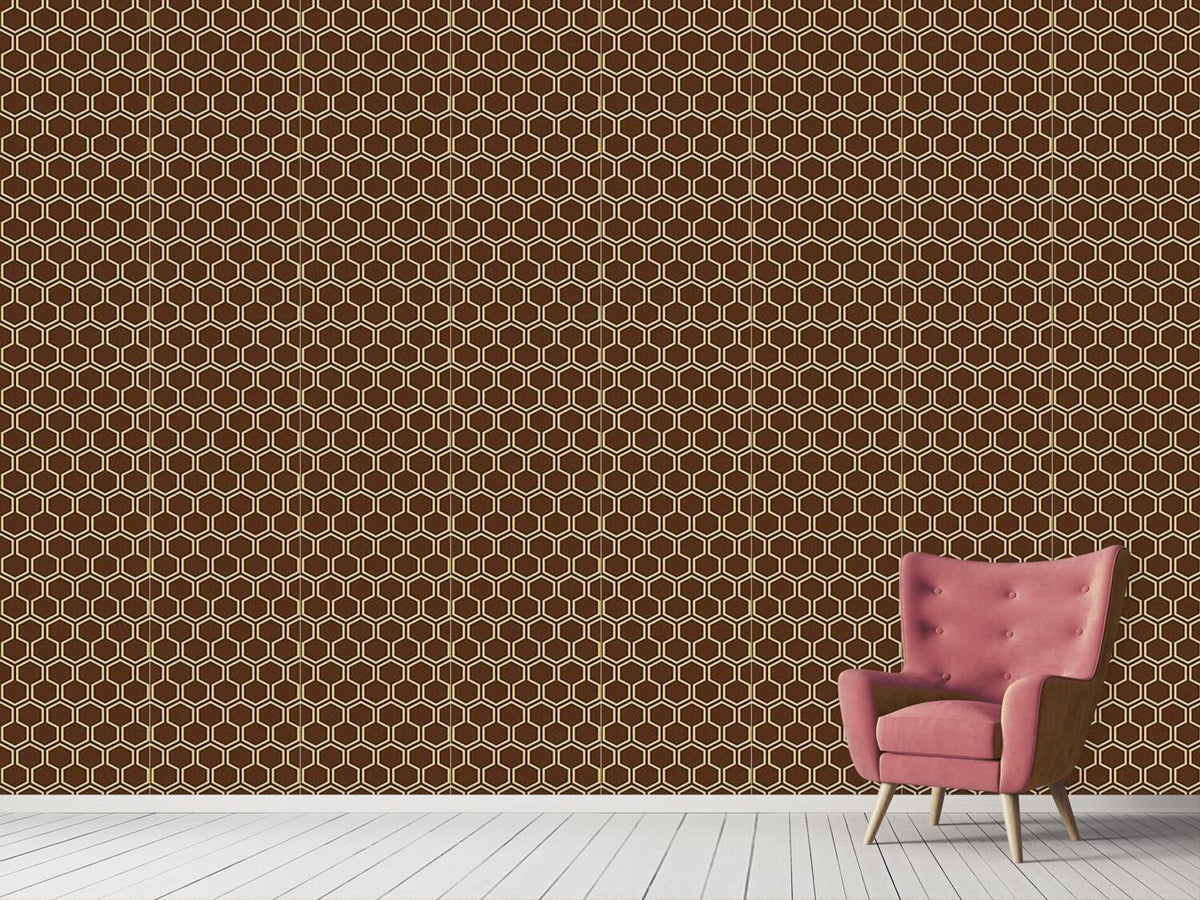 patterned-wallpaper-caramel-honey