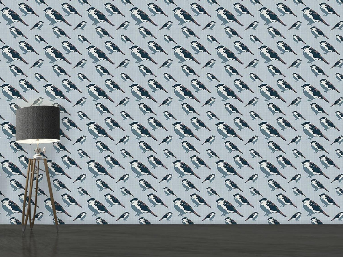 patterned-wallpaper-sparrows