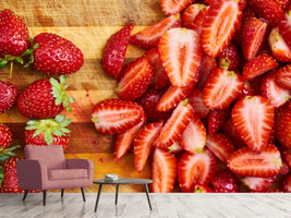 photo-wallpaper-fresh-strawberries