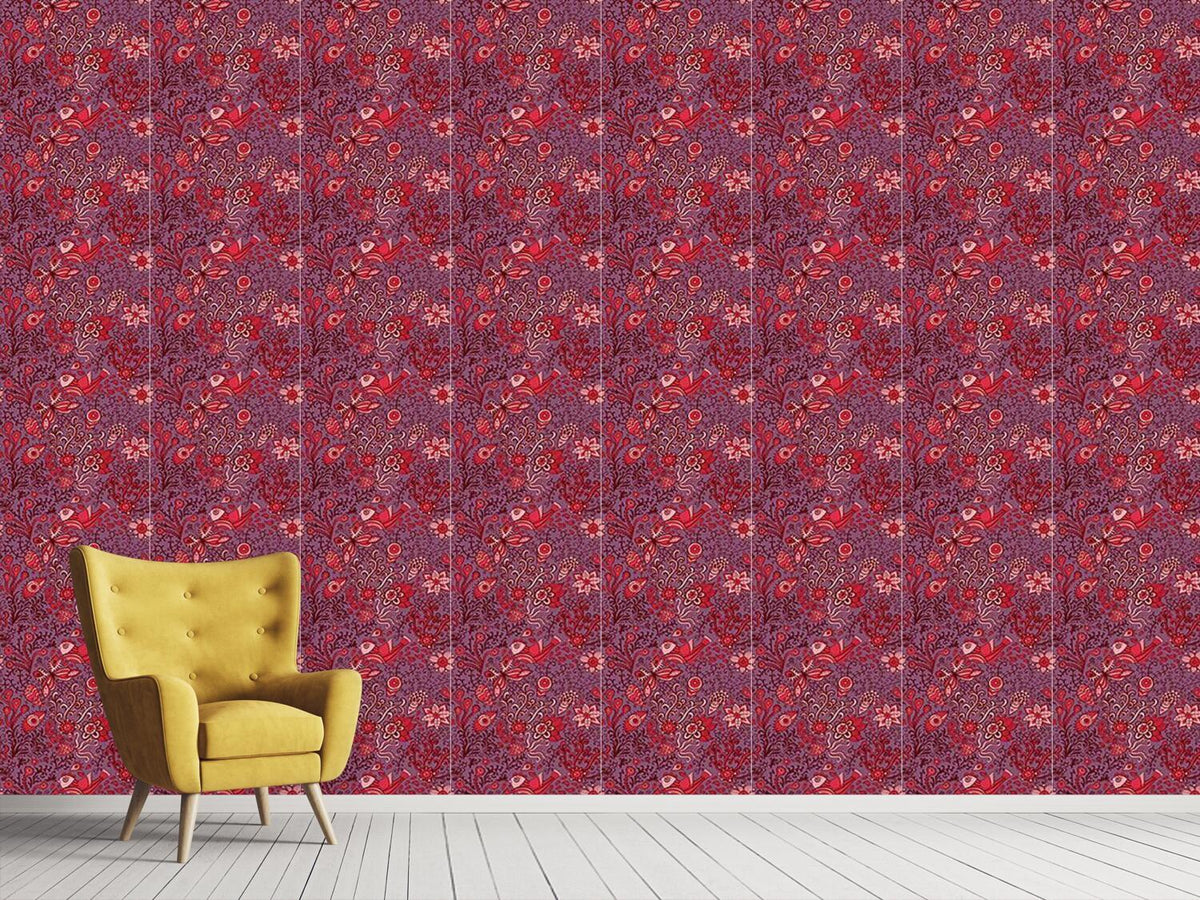 patterned-wallpaper-the-song-of-the-nightingale