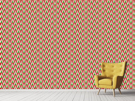 patterned-wallpaper-chess-with-christmas-trees