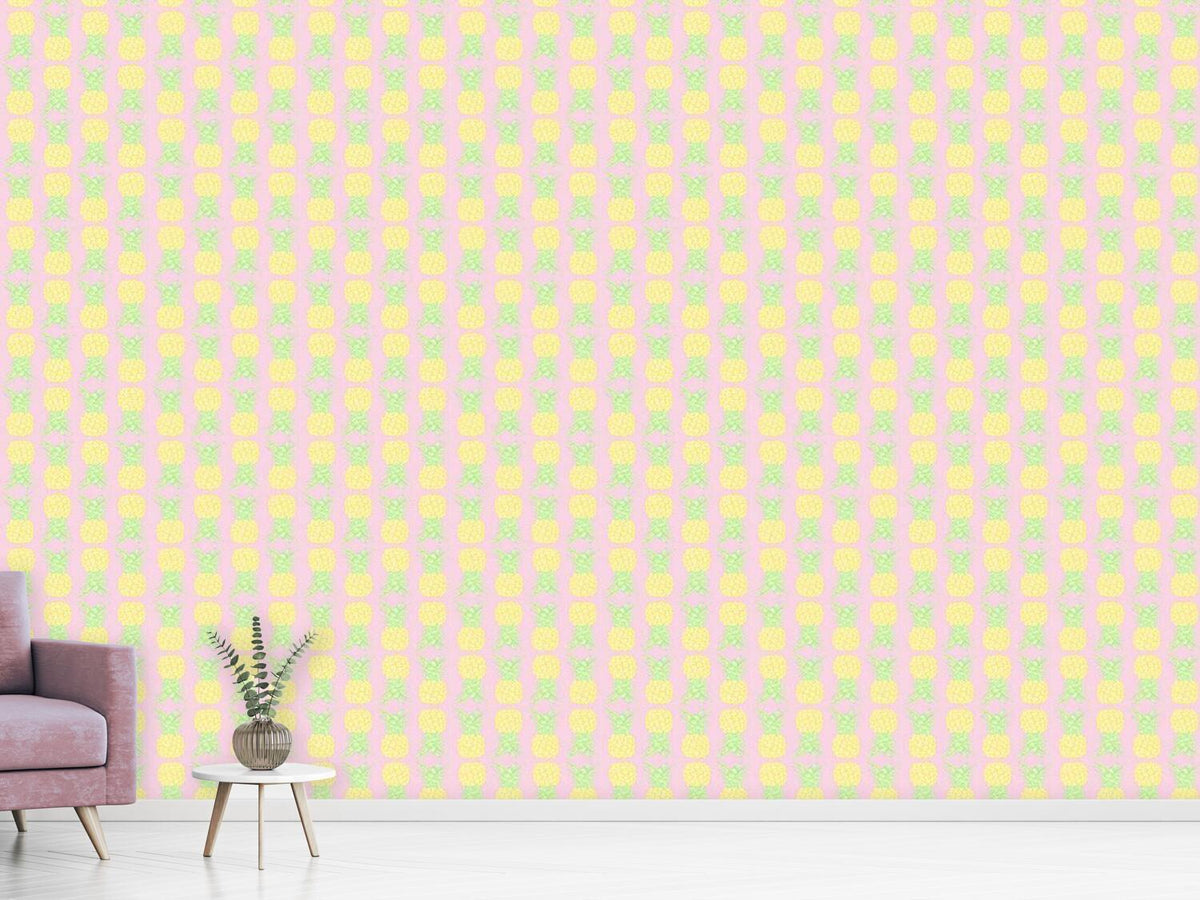 patterned-wallpaper-pineapple